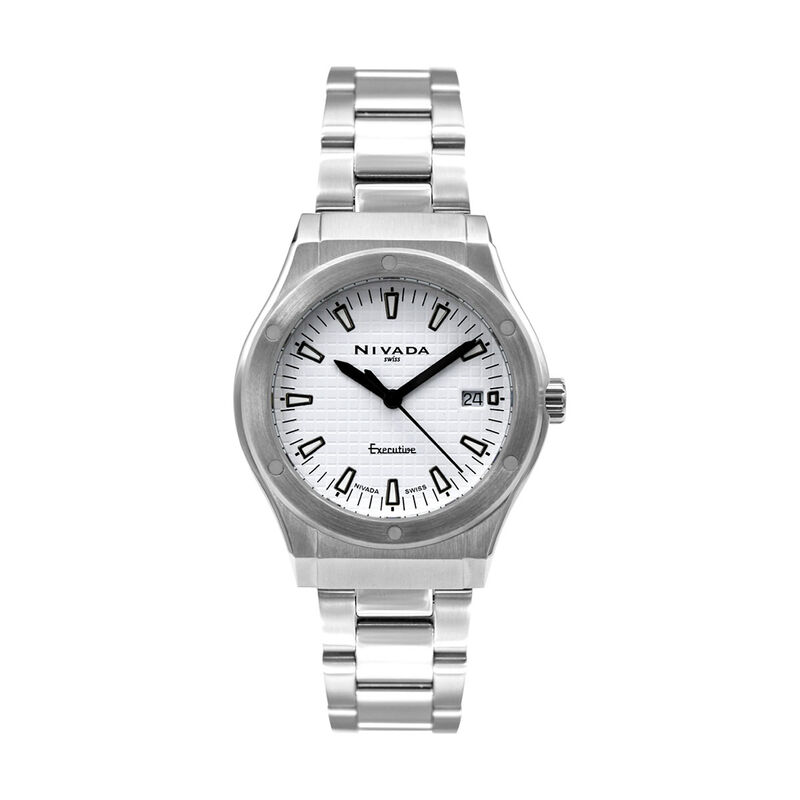 Reloj Nivada Executive Dama Ac/Ac Carat Blanca ... image number null