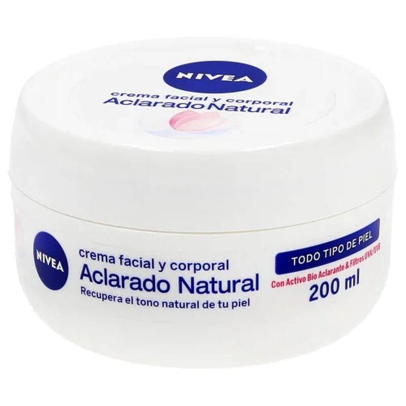 NIVEA BODY ACLARADO 200 ML image number null