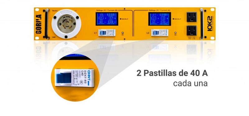 Gorila 10k2 Plus Acondicionador De Poder 12 Cla... image number null
