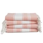 Paquete De 4 Toallas De Playa Lane Linen De Gran Tama&ntilde;o, De Secado R&aacute;pido, 39 X 71 Cm