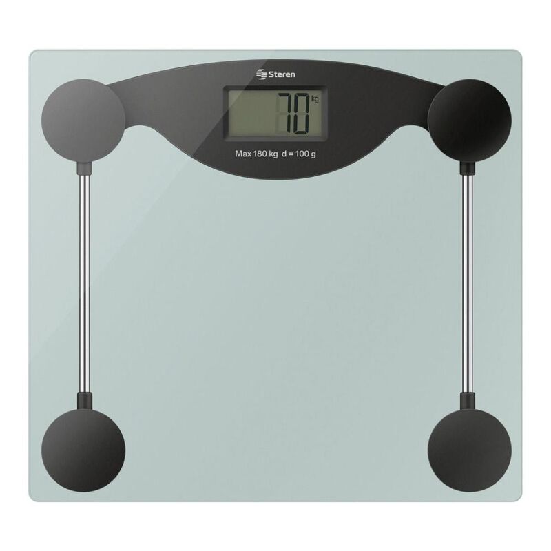 Bascula Digital Cuadrada De Cristal | med-095 image number null