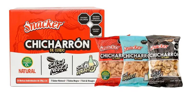 Chicharr&oacute;n De Cerdo Paquete Surtido Snacker 21 ... image number null