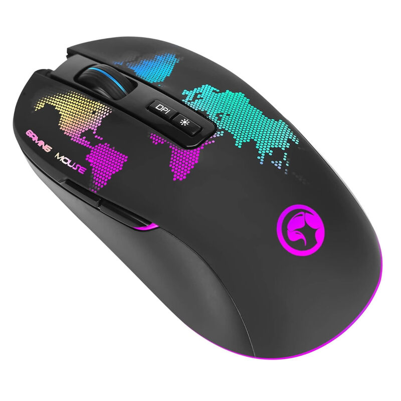 Mouse &Oacute;ptico Gaming Al&aacute;mbrico Marvo M422 Scorpi... image number null