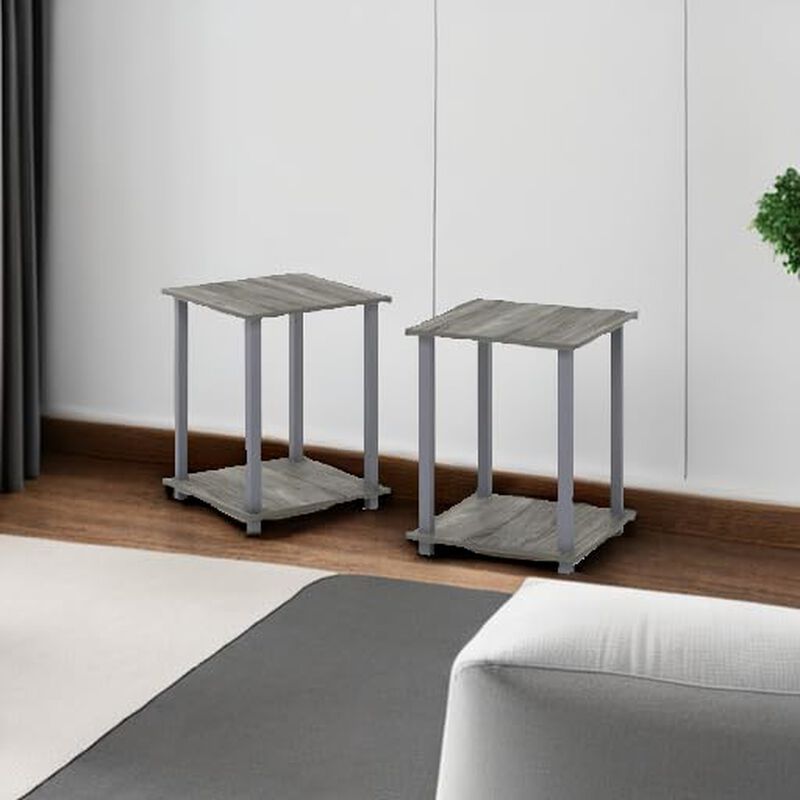 Mesa Auxiliar Furinno Simplistic, Juego De 2 Un... image number null