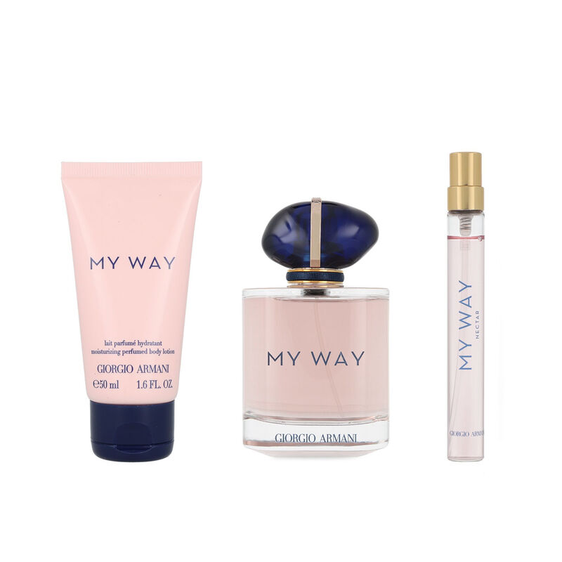 Set My Way 3pzs 90ml Edp Spray/body Lotion 50ml... image number null