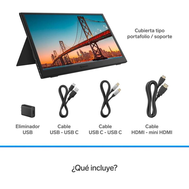 Monitor portátil HDR de 15.6” para laptop- DIS-... image number null