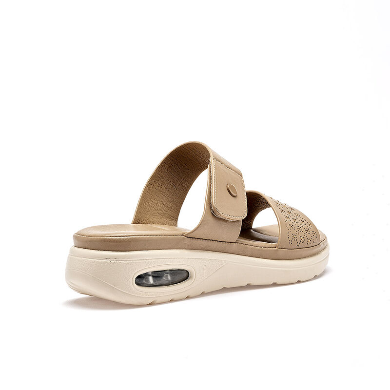 Been Class sandalia plataforma para mujer beige... image number null