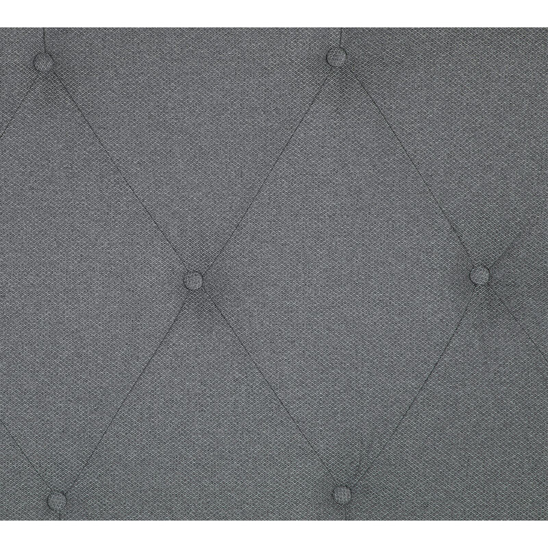 Cabecera Individual Dicasa Zefyr Gris Oscuro image number null