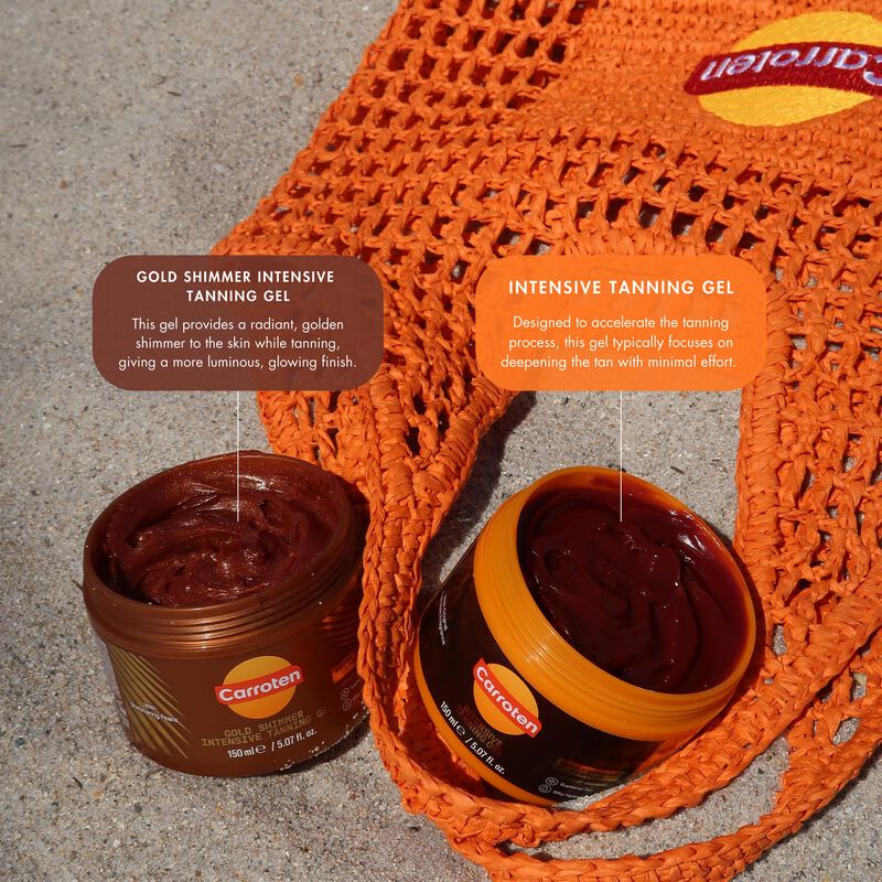 Gel Bronceador Carroten Gold Shimmer Intensive,... image number null