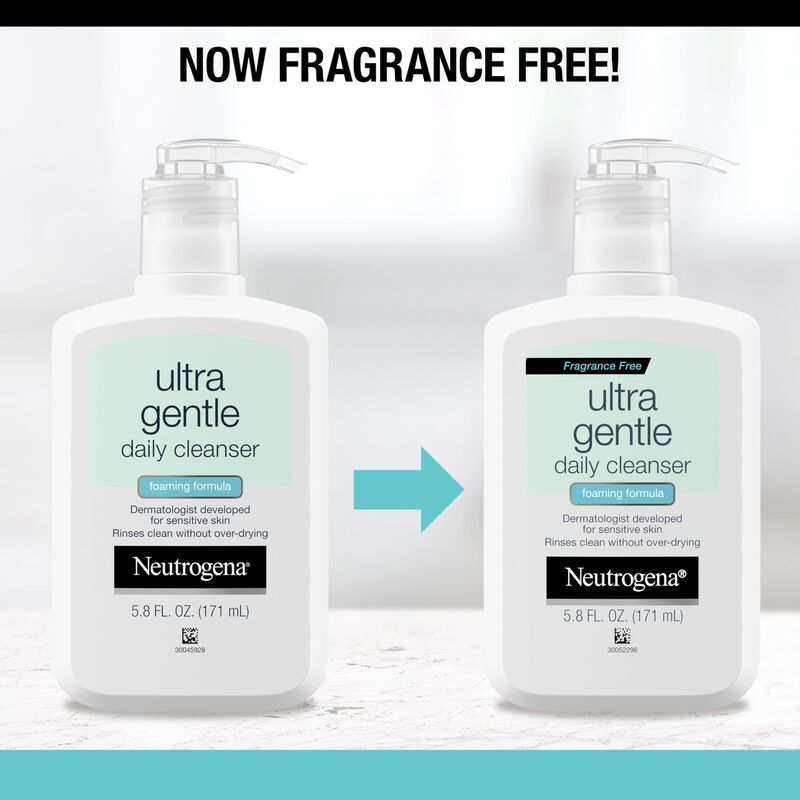 Limpiador Neutrogena Ultra Suave, Espumoso, 170... image number null