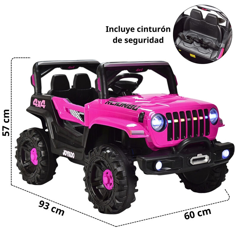 Montable Electrico Camioneta 4x4 Control Remoto... image number null