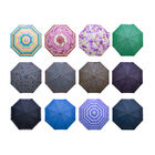 Paraguas Sombrilla De Mayoreo Semiautom&aacute;tica Econ&oacute;mica 6 Piezas Surtidas