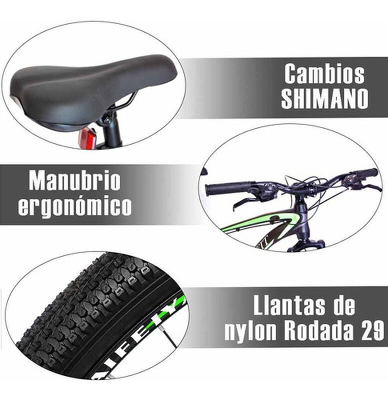 Bicicleta Aluminio Centurfit R29 21v Amarilla S... image number null