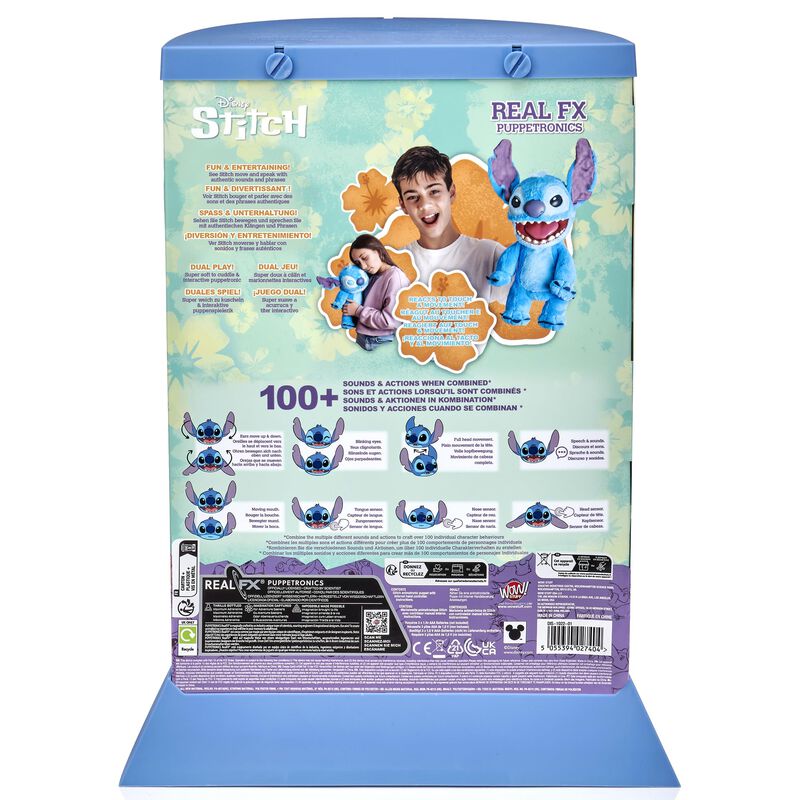 Peluche &iexcl;guau! Stuff Real Fx Disney Stitch Lilo... image number null