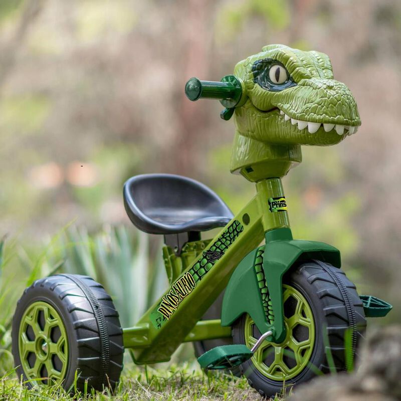 TRICICLO INFANTIL PRINSEL DINOSAURIO LUZ SONIDO... image number null
