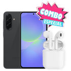 Combo Smartphone Samsung Galaxy A36 128gb 6gb Ram Negro + Aud&iacute;fonos Bluetooth