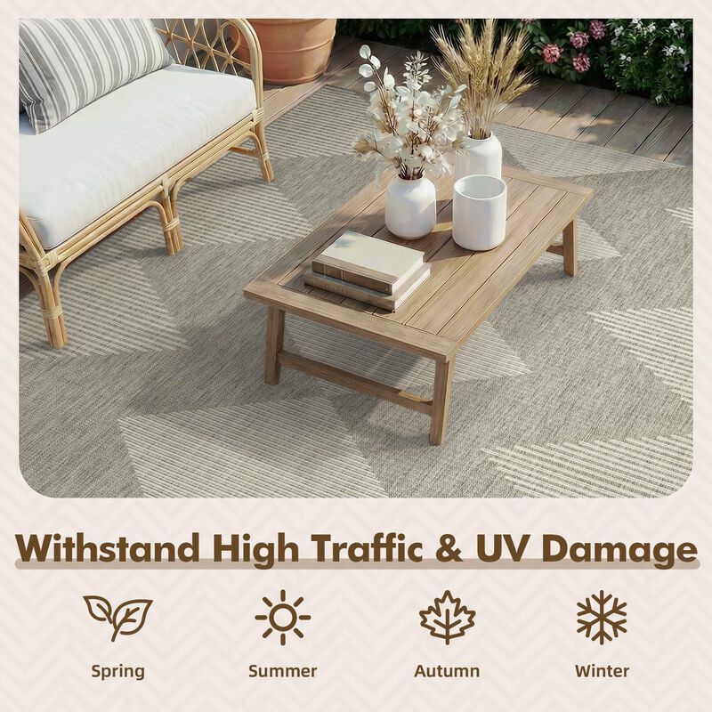 Alfombra Montvoo 183x274 Cm Polipropileno Boho ... image number null