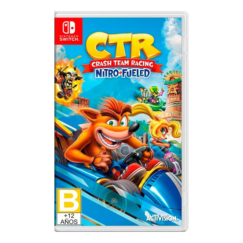 Nintendo Switch Juego Crash Team Racing Nitro F... image number null
