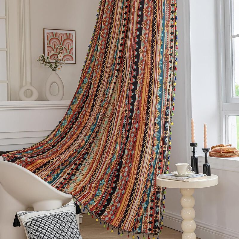 Cortinas Erbnaryx Boho, Geom&eacute;tricas, Semiopacas... image number null