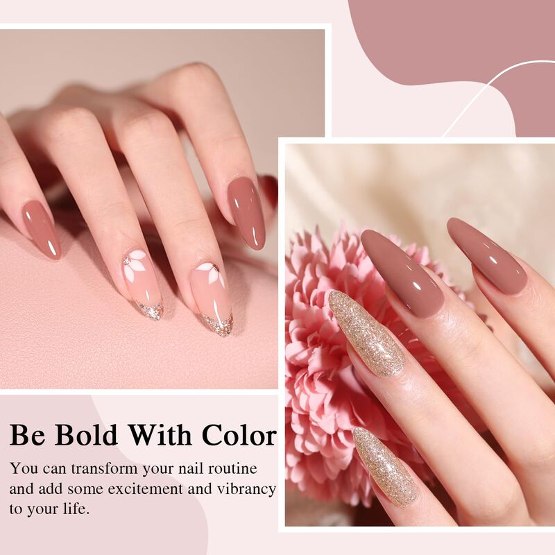Set De Esmaltes De U&ntilde;as En Gel Larvall Beautpal... image number null