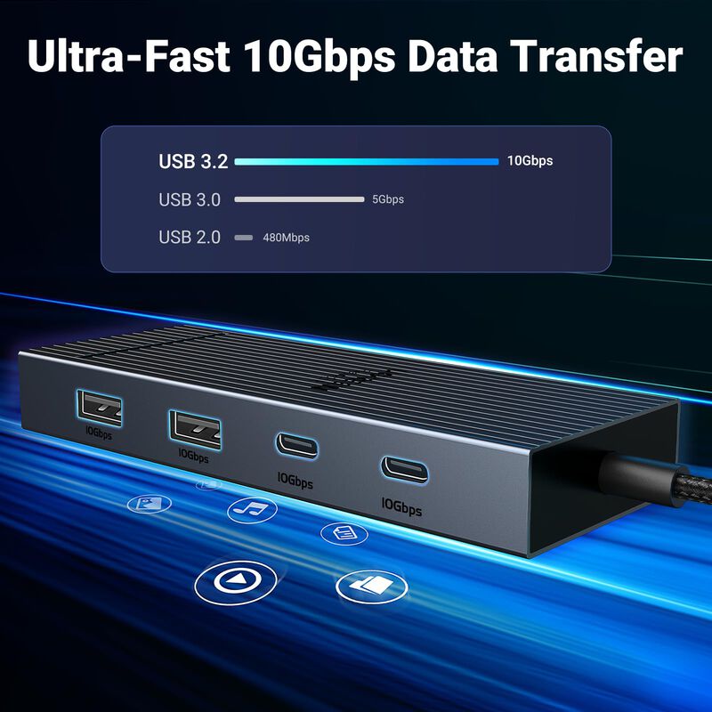 Estaci&oacute;n De Acoplamiento Usb C Ugreen Revodok P... image number null