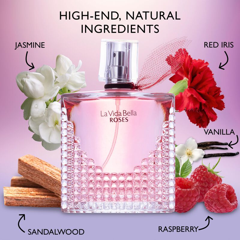 Perfume Urban Collection La Vida Bella Roses, E... image number null