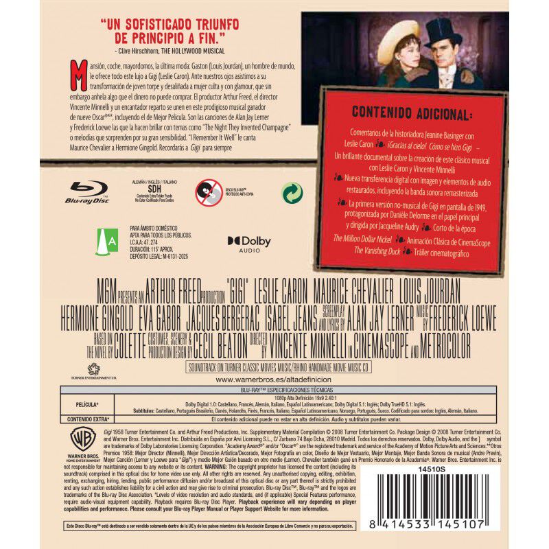 Gigi [Blu-ray] (1958) image number null