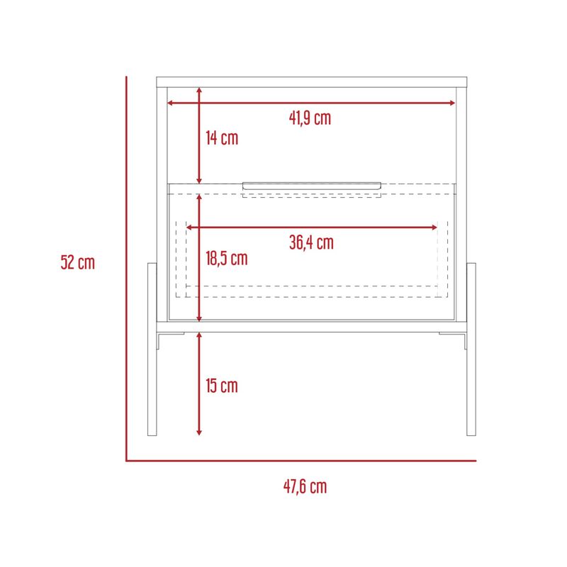 Bur&oacute; Wesley Blanco Virtual Muebles image number null