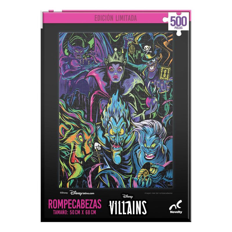 Rompecabezas Villanos Disney Coleccionable 500 ... image number null