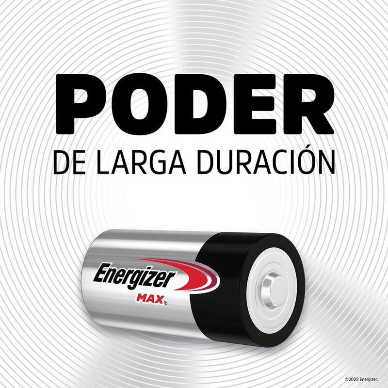 Pila Energizer Max Alcalina C Con 2 E93 Gorda C... image number null