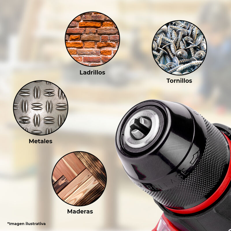 Energizer Kit Taladro y Llave Impacto 20v Sin C... image number null