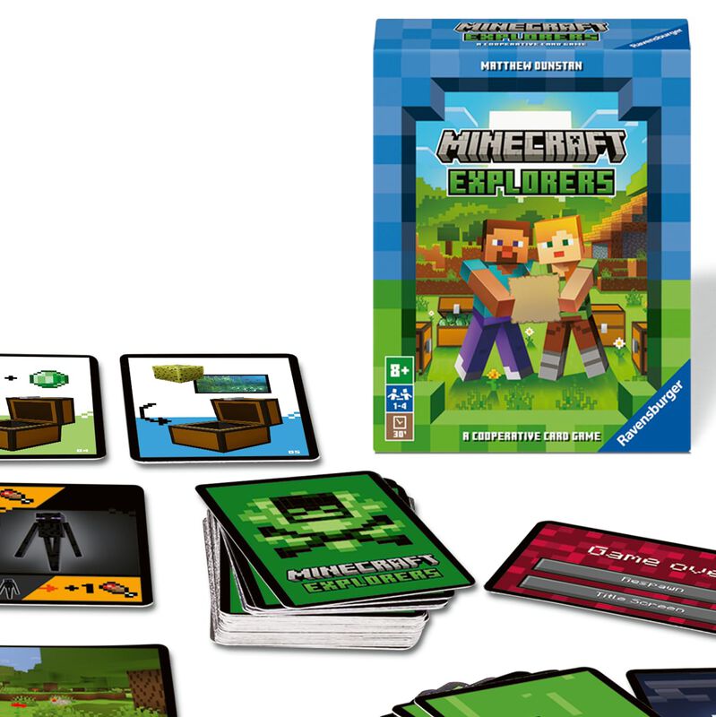 Juego De Cartas Ravensburger Minecraft Explorer... image number null