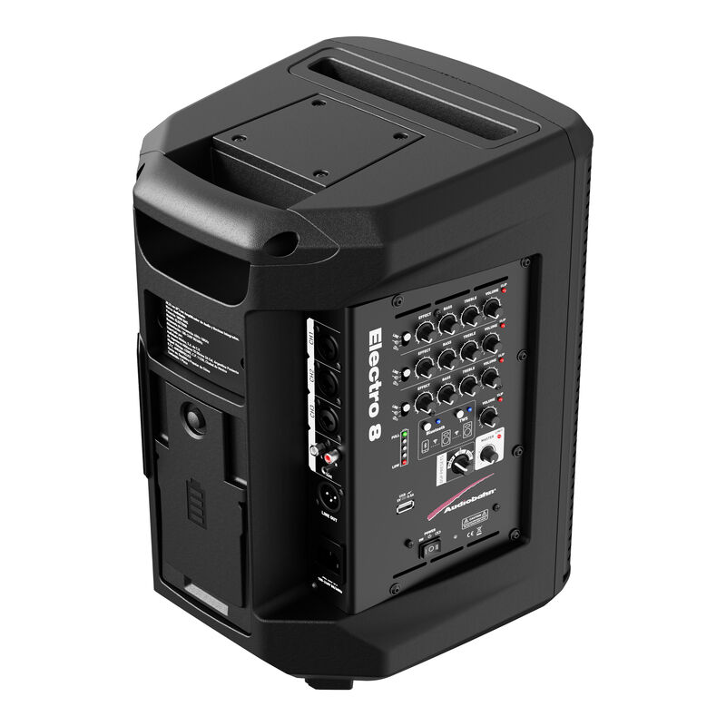 Bocina amplificada profesional 8" 320w Audiobah... image number null