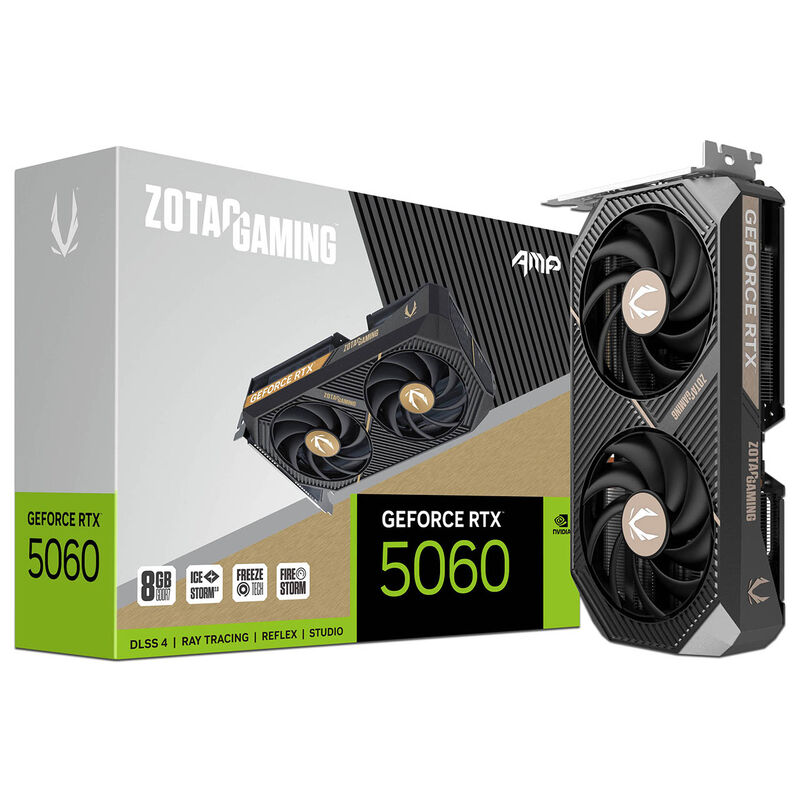 Tarjeta de Video NVIDIA GeForce RTX 5060 Zotac ... image number null