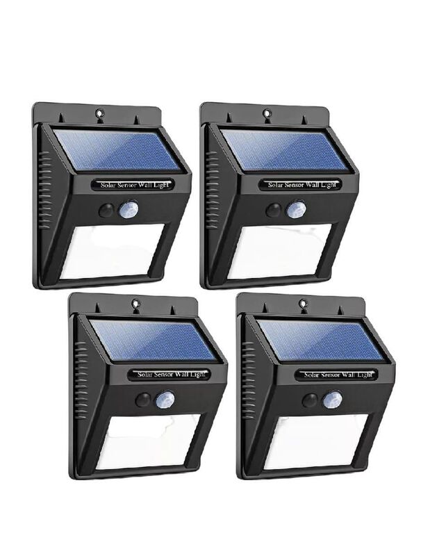 Lámpara Solar Led Casa BIU 4 Piezas image number null