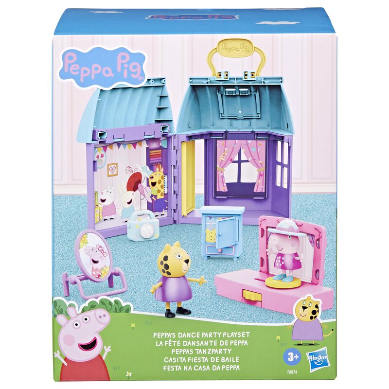 Playset Peppa Pig Peppa's Dance Party Con Casa,... image number null