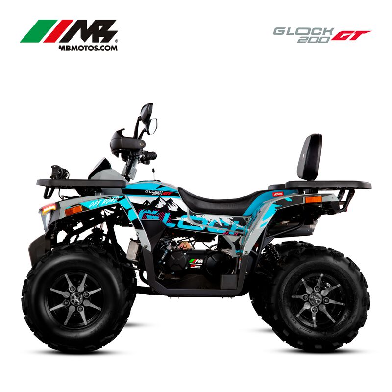 Cuatrimoto Mb Motos Glock 200 Azul image number null