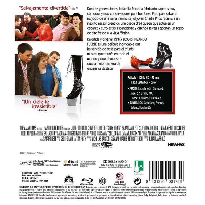 Pisando fuerte (Kinky Boots) - Blu-ray image number null
