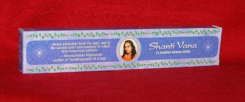 Incienso Shanti Vana Jazm&iacute;n 15 g (10‑12 Varilla... image number null