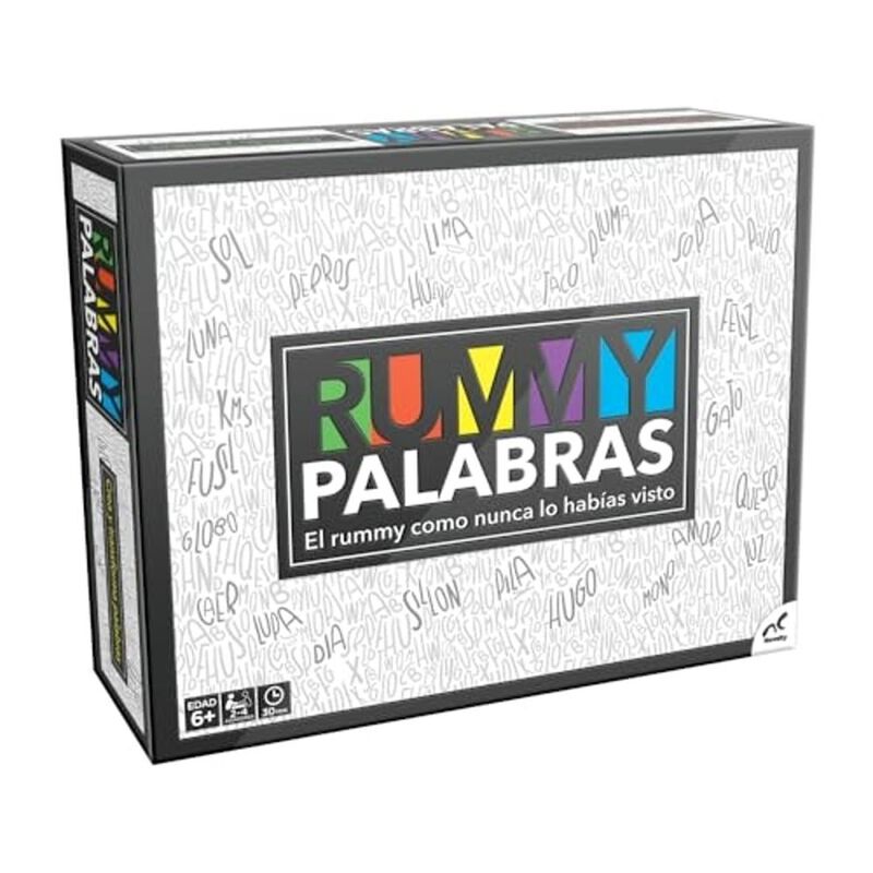 Rummy Palabras Juego De Mesa image number null