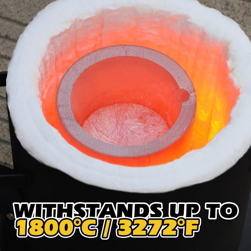 Crisol De Grafito 6kg N6 Con Pico Vertedor 1800... image number null