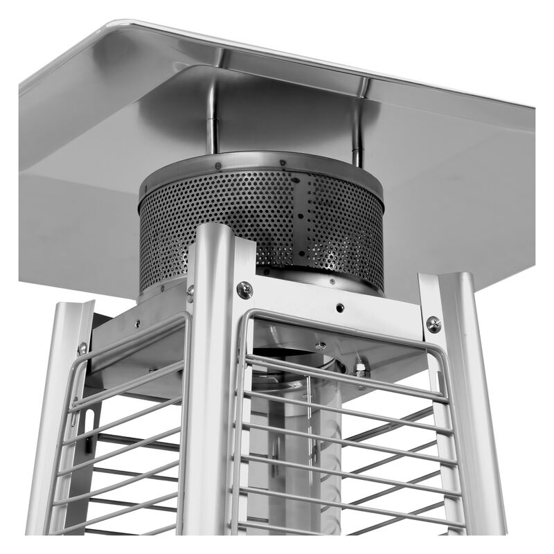 Calefactor Exterior Pirámide Calenton Gas Lp Ac... image number null