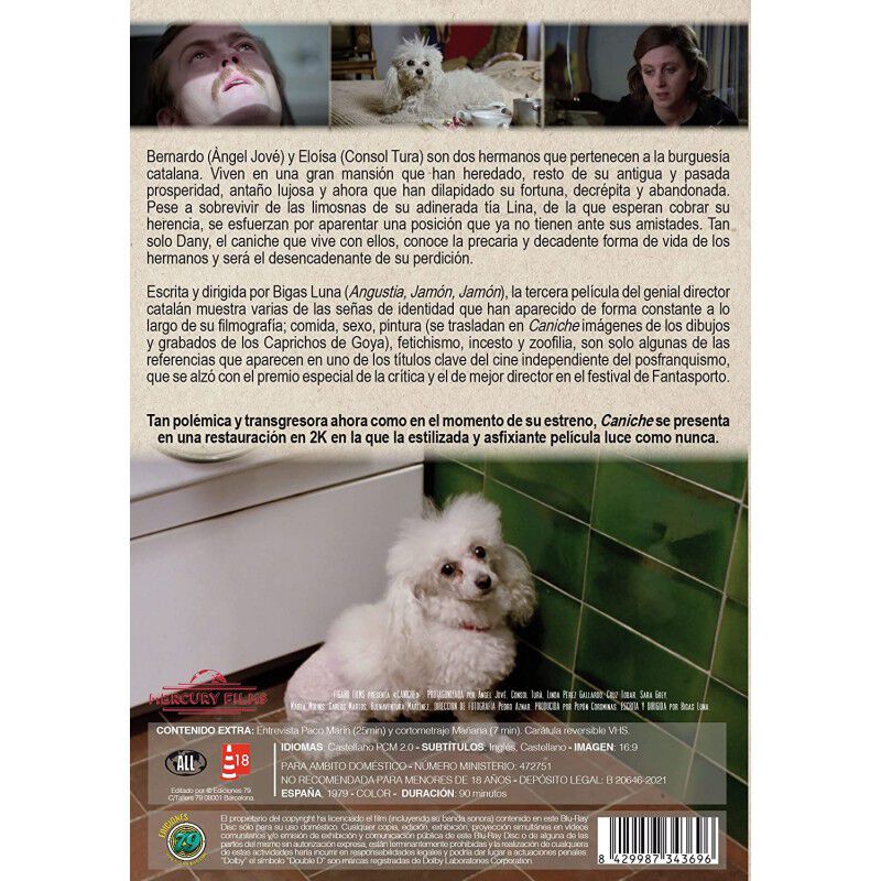 Caniche DVD 1979 [DVD] image number null