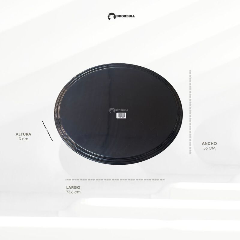 Charola imprerial ovalada 29 Pulgadas mesero Sh... image number null