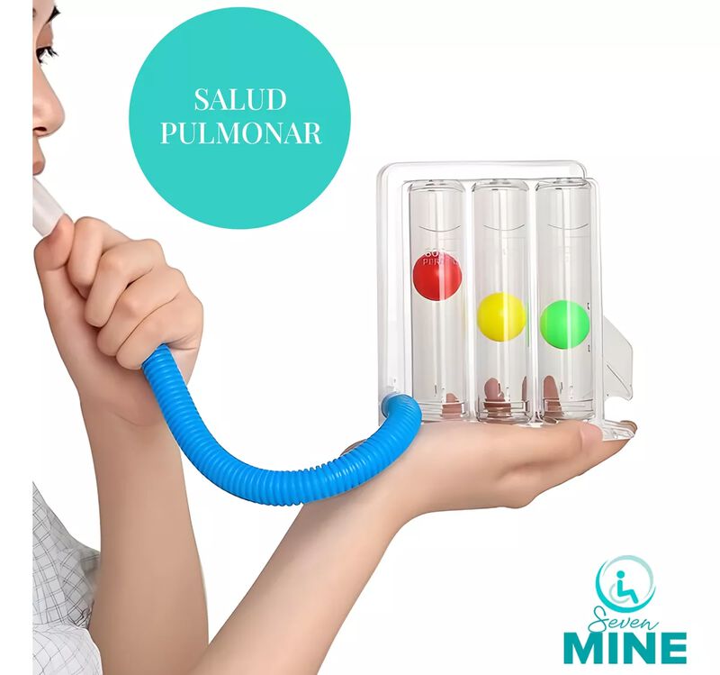 Espirometro 3 Bolas Ejercitador Pulmonar | IP00... image number null