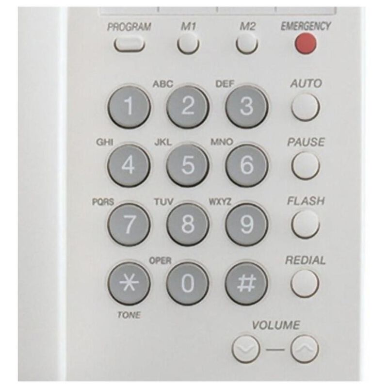 Telefono Alambrico Panasonic Kx-ts550me Analogi... image number null