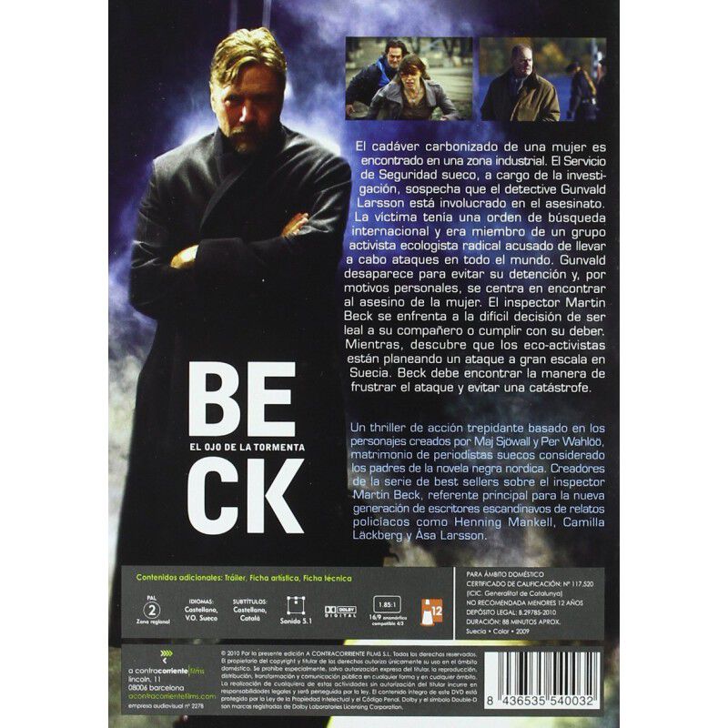 Beck. El Ojo De La Tormenta [DVD] (2009) Beck. ... image number null