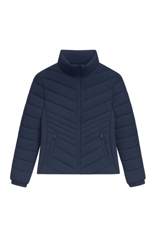 Chamarra Ligera Tipo Puffer Azul Marino CH image number null