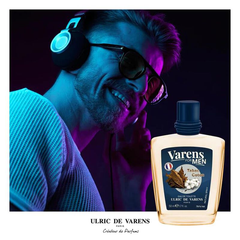 Agua de Tocador Ulric De Varens Tabac Coton 100... image number null