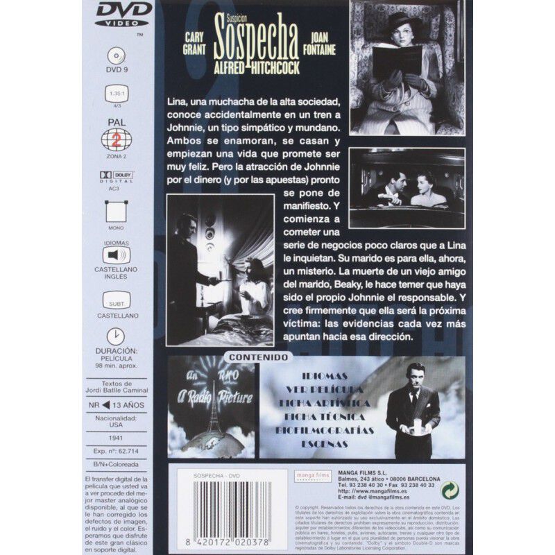 Sospecha (dvd) image number null